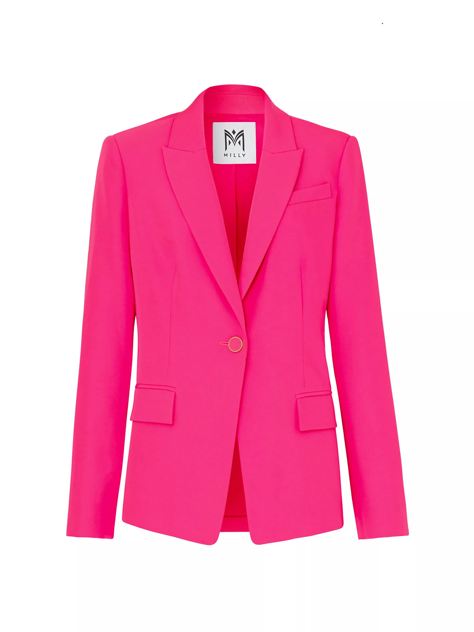 Milly PinkStyleECRUMILLY PINKNAVYAll BlazersMillyAvery Cady Blazer$297.50$425SELECT SIZE Free Sh... | Saks Fifth Avenue