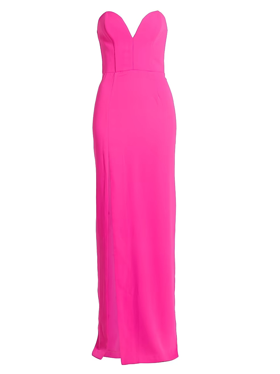 Cherri Crepe Plunging Sweetheart Gown | Saks Fifth Avenue