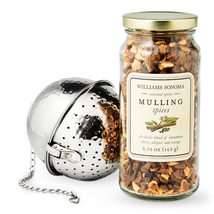 Mulling Spices and Hammered Mulling Spice Ball Set | Williams-Sonoma