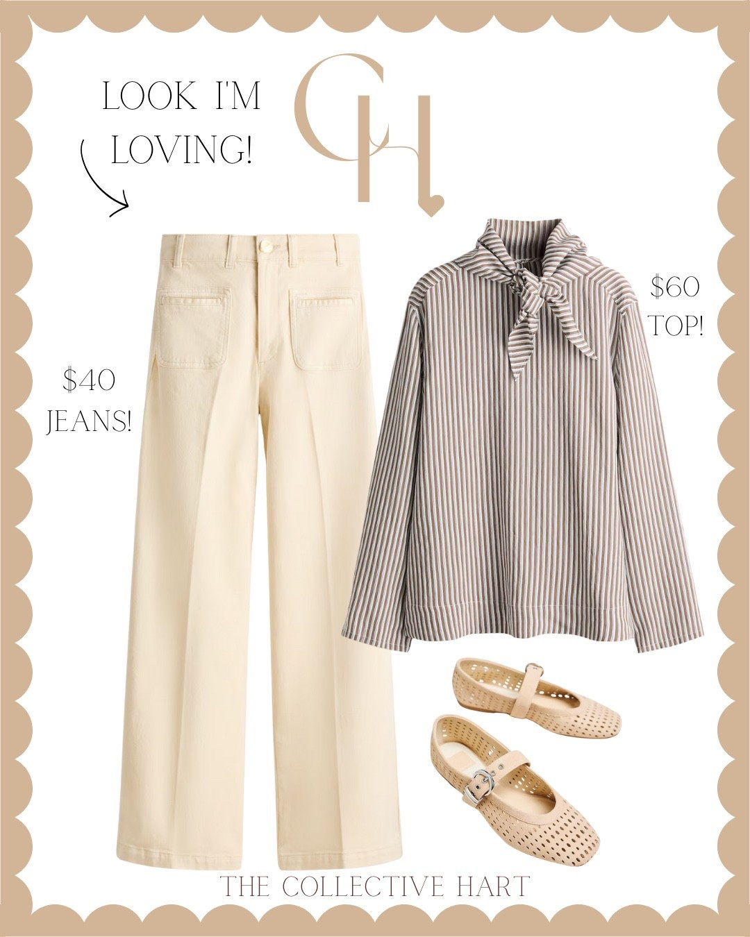 Obsessed. It's so chic & effortless! Own & love these jeans. Wear a size 4! 