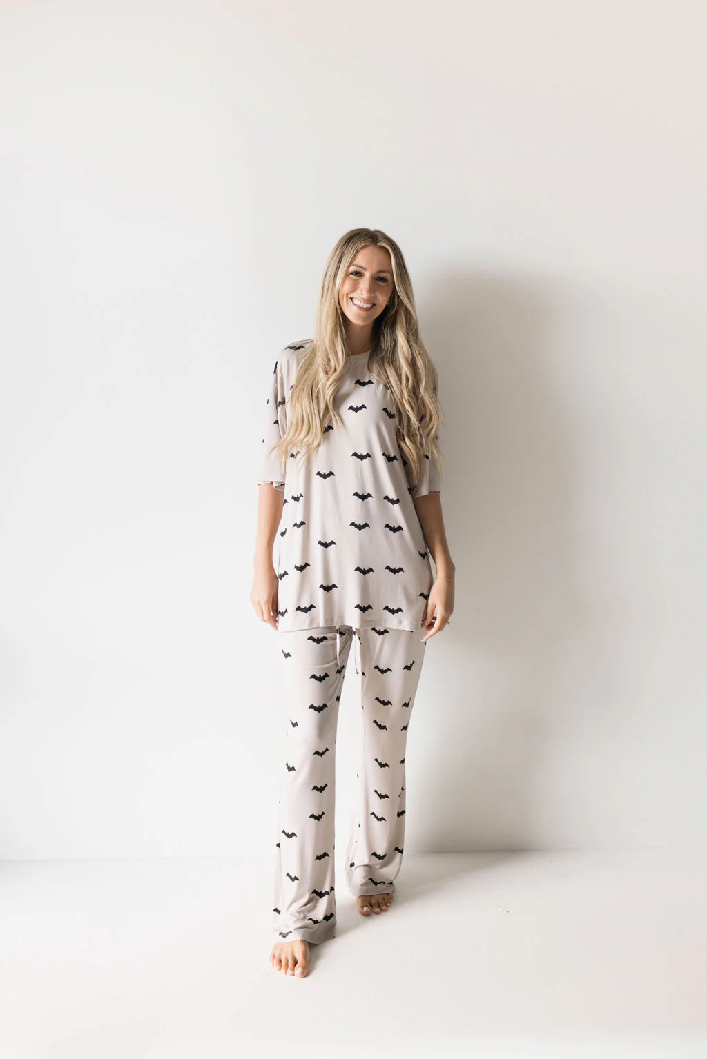 Short Sleeve Women's Bamboo Pajama | It's Bats! | Forever French