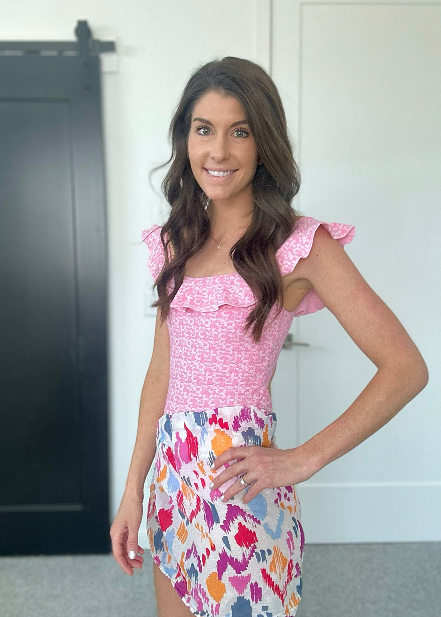 This pink swimsuit and printed coverup look cute together! Get 15% off when you use my code MAGGIE15.
#hermoza #beachready #resortwear #swimwearfinds

#LTKstyletip #LTKSeasonal #LTKswim