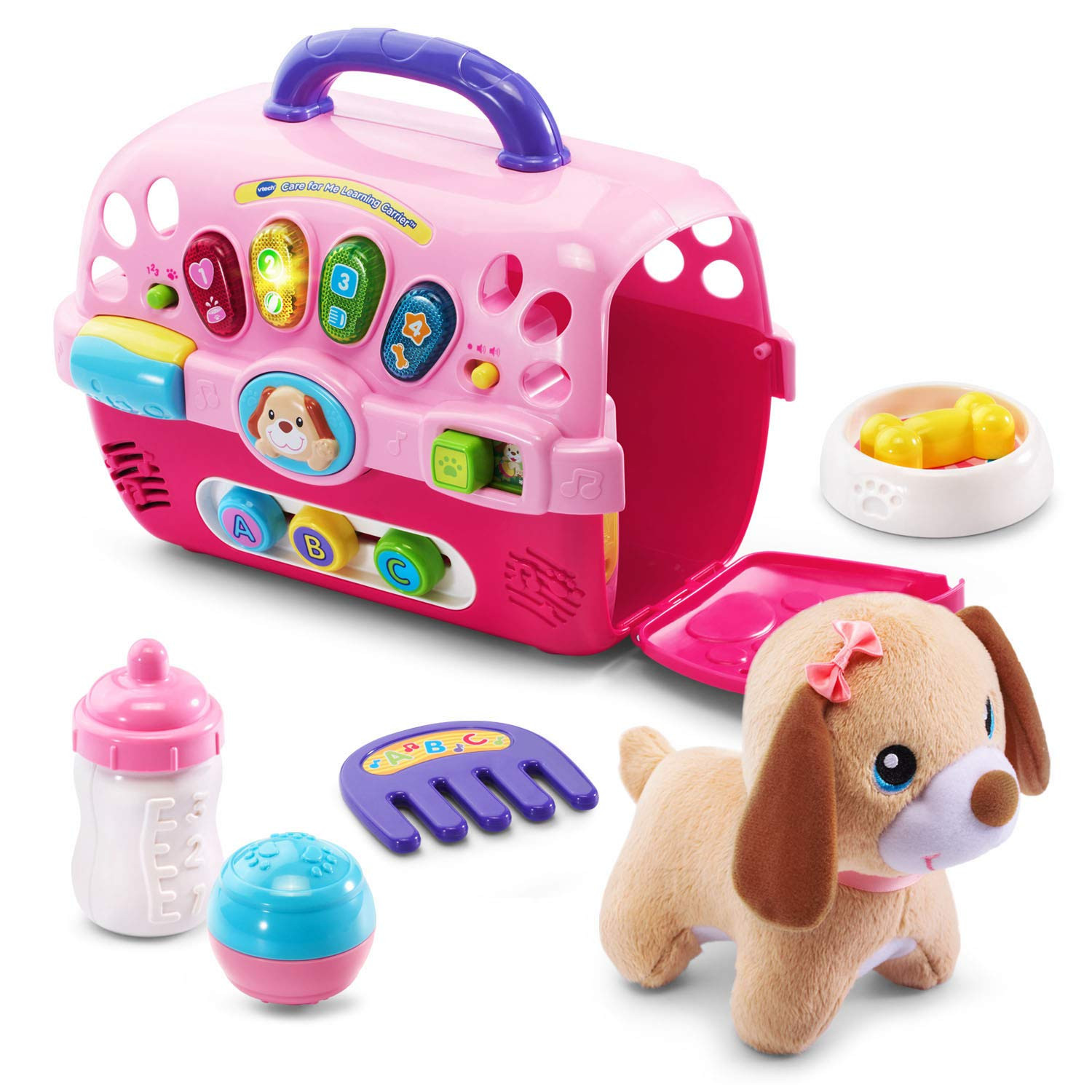 VTech Care for Me Learning Carrier, Pink | Amazon (US)