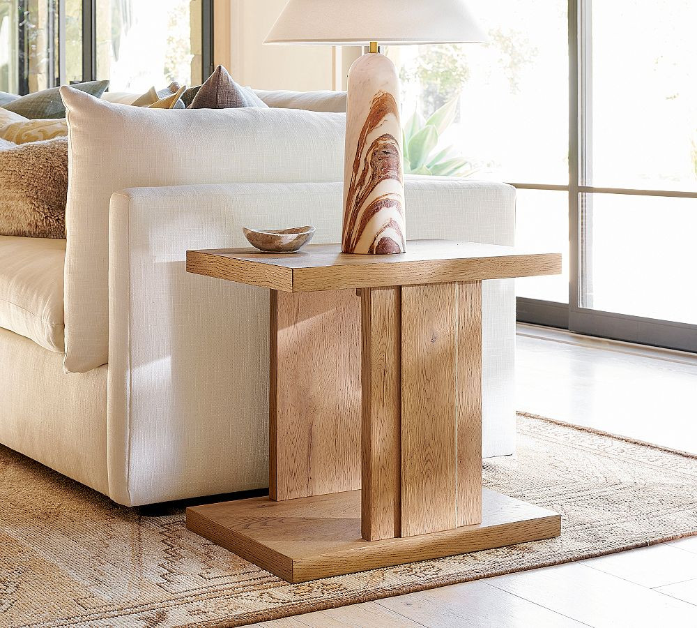Aldon Rectangular Side Table (17") | Pottery Barn (US)
