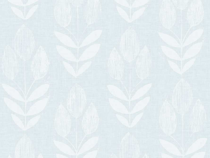 Laurel Wallpaper in Light Blue | Arhaus