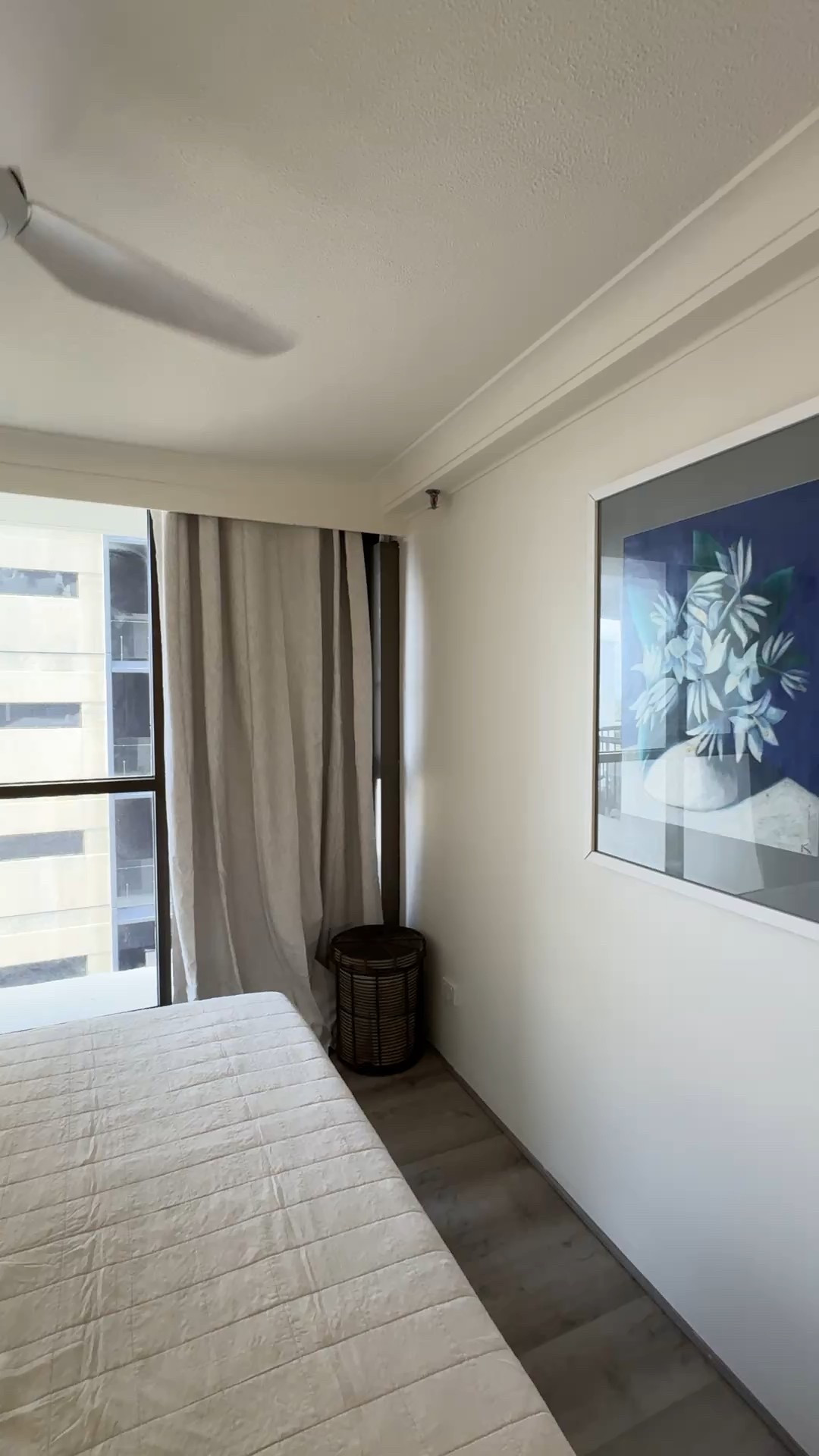 Reno on the cheap with new curtains!