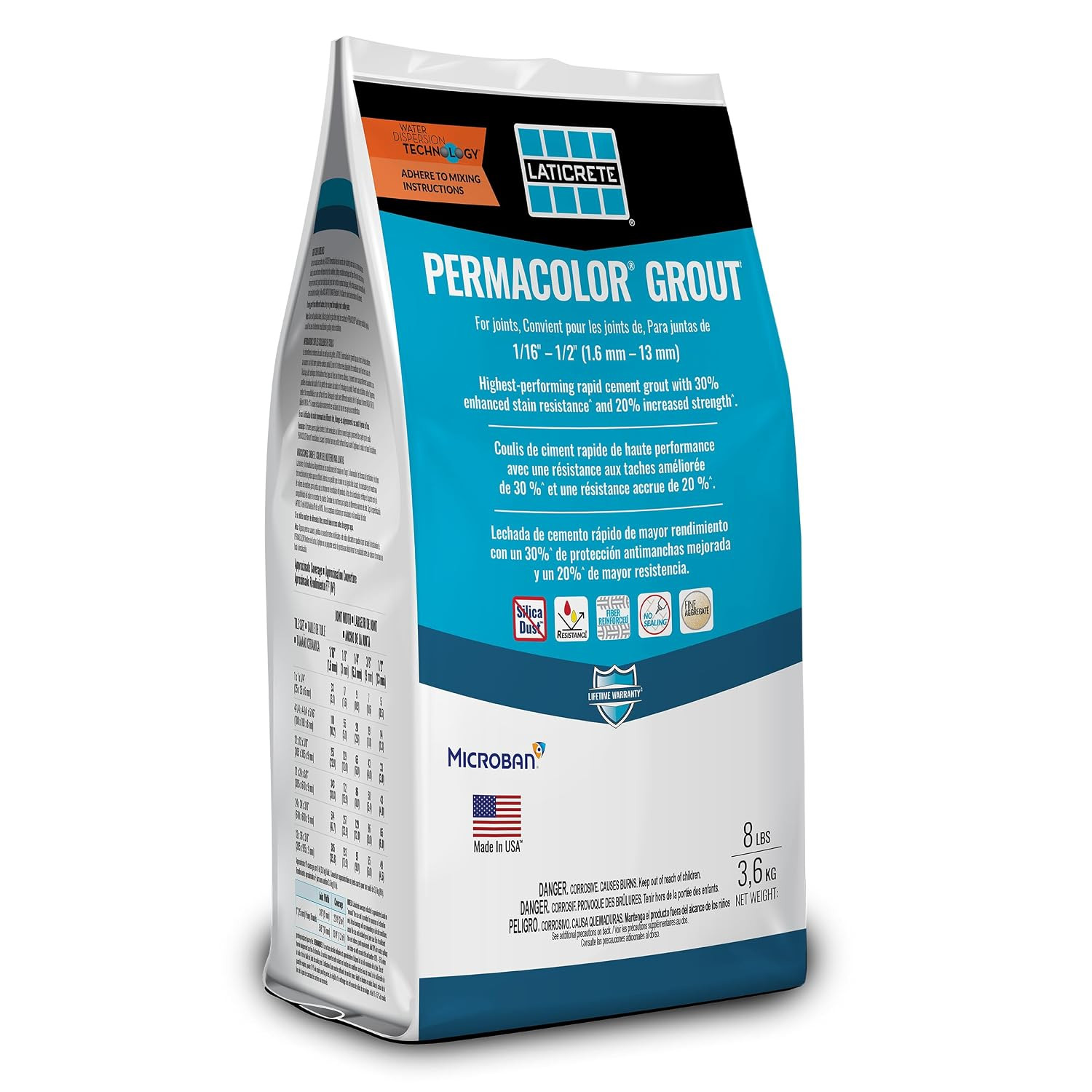 LATICRETE PERMACOLOR Grout Marble Beige 8LB | Amazon (US)