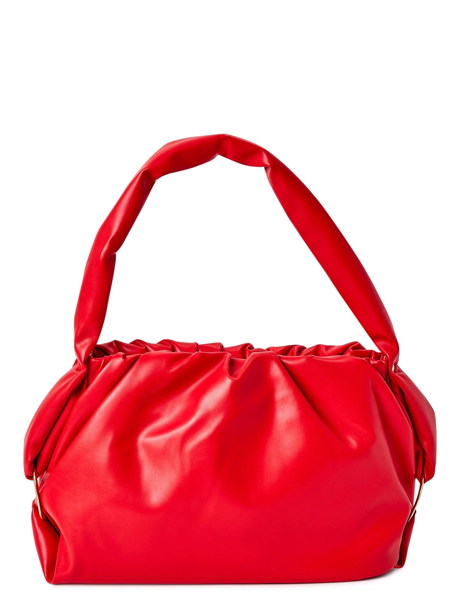 Scoop Women's Slouchy Shoulder Bag Fiery Red | Walmart (US)