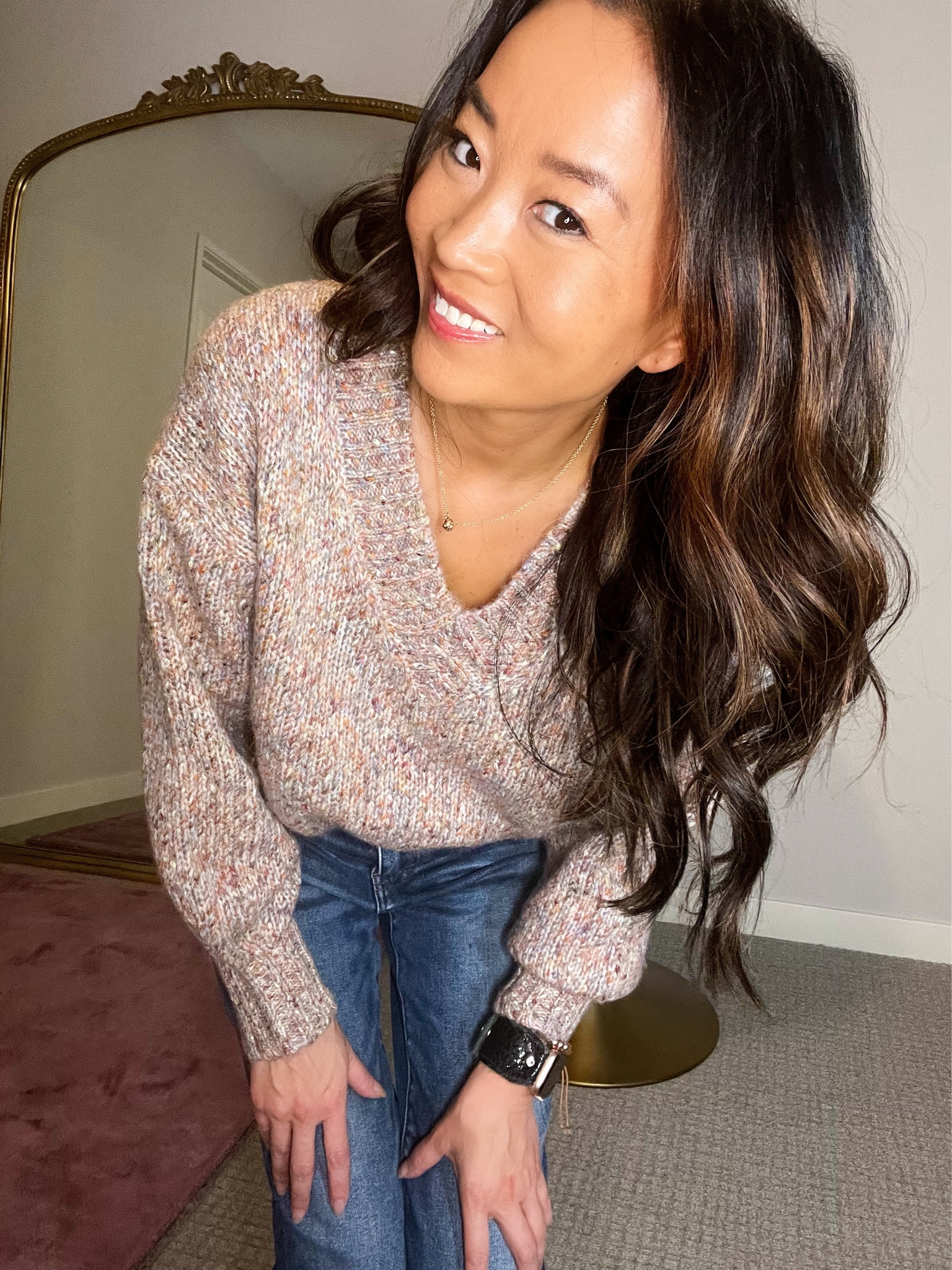 Sweater is on sale, be sure to check out the other 1400 sale styles. Adding some fave clean lip and hair products, too. Dyson blowouts are always so good! 

Winter outfits, clean makeup

#LTKover40 #LTKbeauty #LTKsalealert