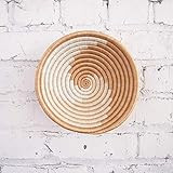 Small African Basket- Sokoke/Rwanda Basket/Woven Bowl/Sisal & Sweetgrass Basket/Tans, White | Amazon (US)