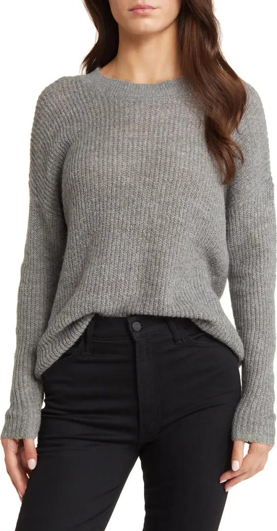 Ribbed Crewneck Sweater | Nordstrom