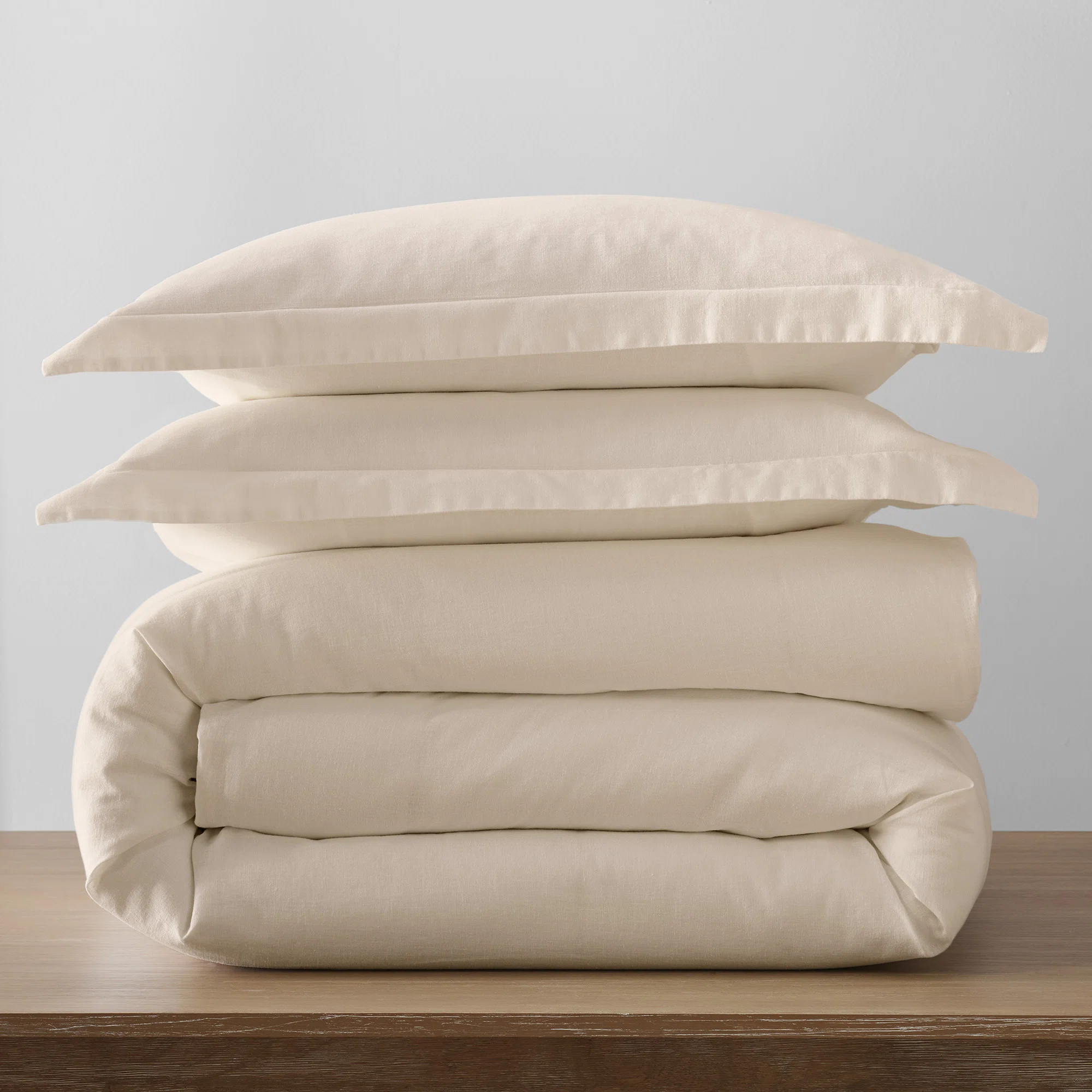 Jeffen Linen Blend Duvet Set | Wayfair North America