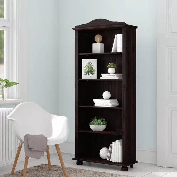 Sturm 71.26" H x 30.31" W Solid Wood Standard Bookcase | Wayfair North America