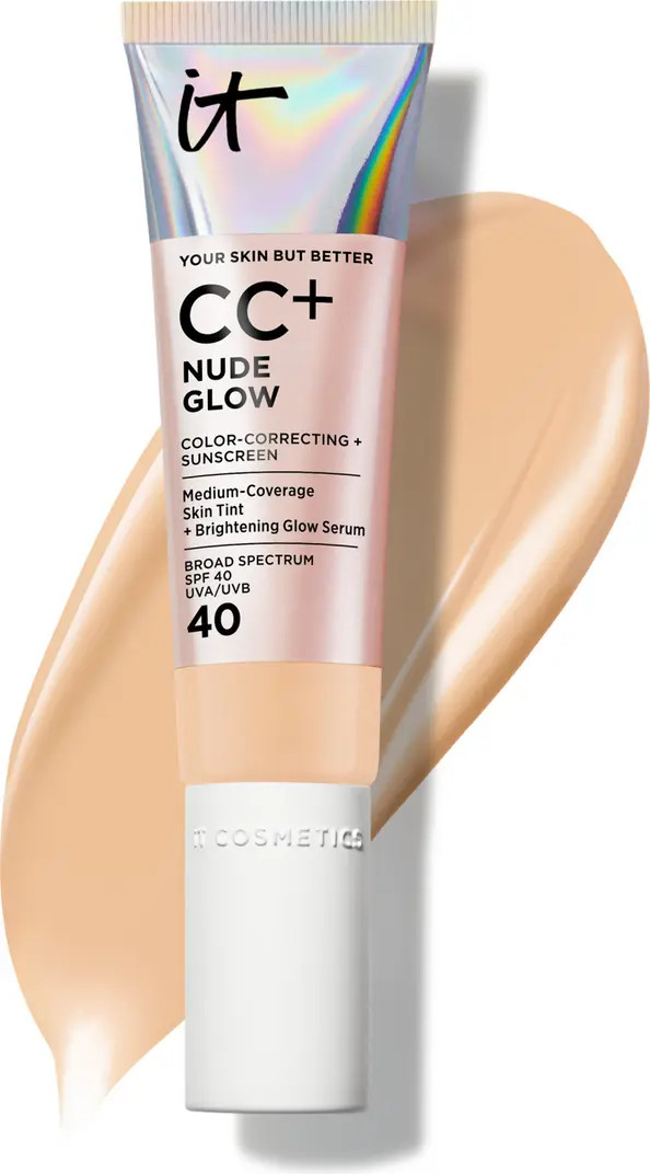 CC+ Nude Glow Lightweight Foundation + Glow Serum SPF 40 | Nordstrom