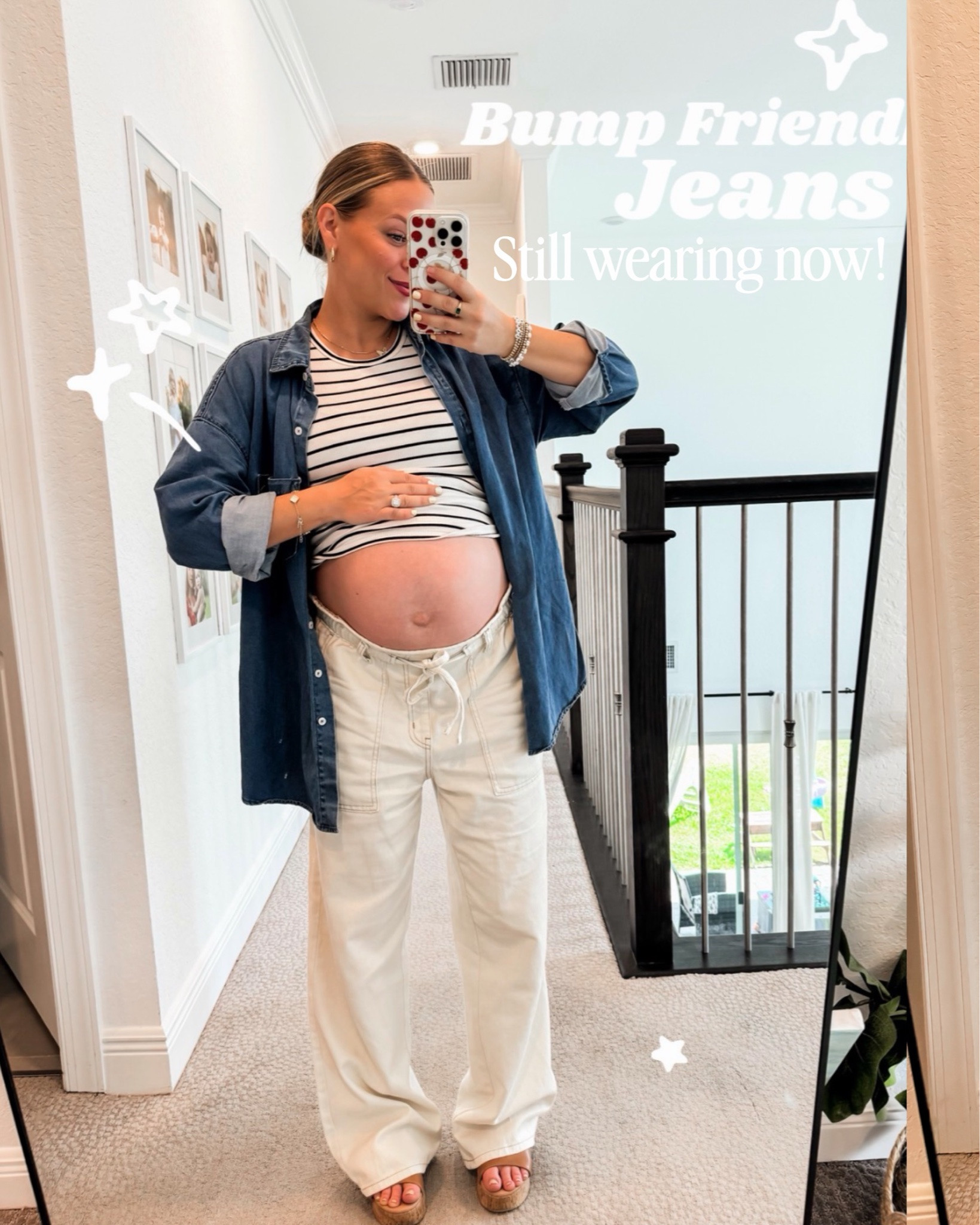 If you are pregnant or freshly postpartum this fall/winter I got you on the best bump friendly jeans and my two favorite maternity jeans👌🏼

#bumpfashion #postpartumstyle #postpartumfashion