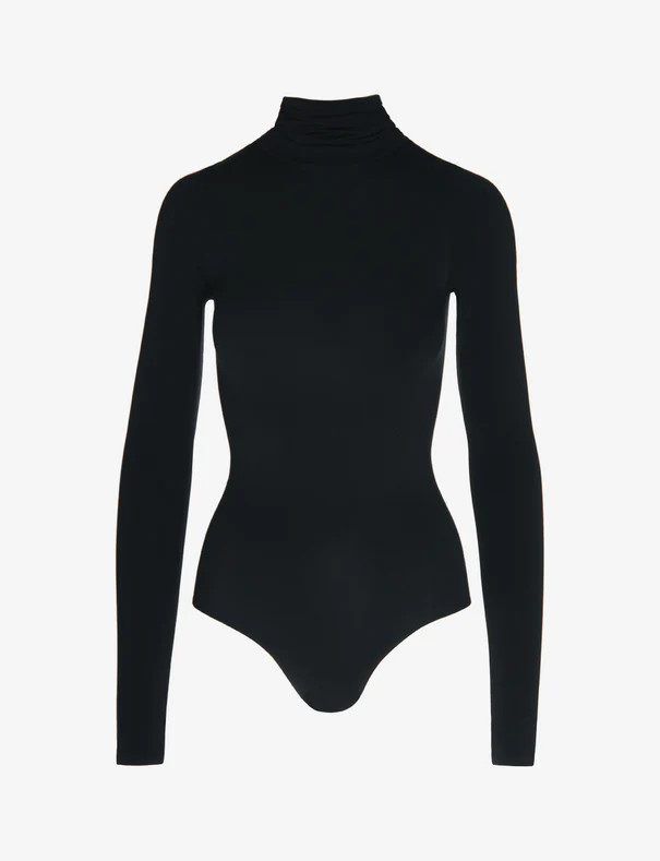 Ballet Long Turtleneck Bodysuit with Thumbholes | Commando®