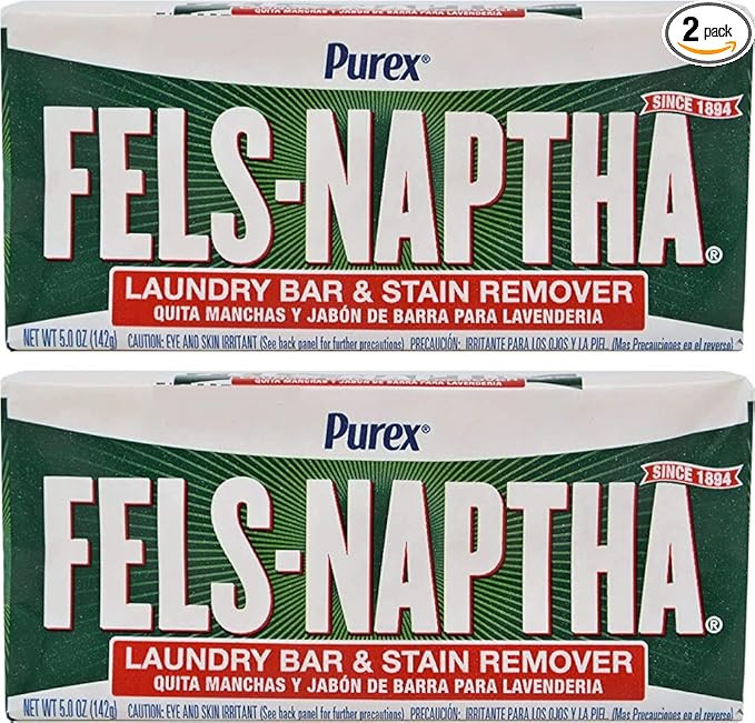 Fels Naptha Laundry Soap Bar - 5.0 oz - 2 pk | Amazon (US)