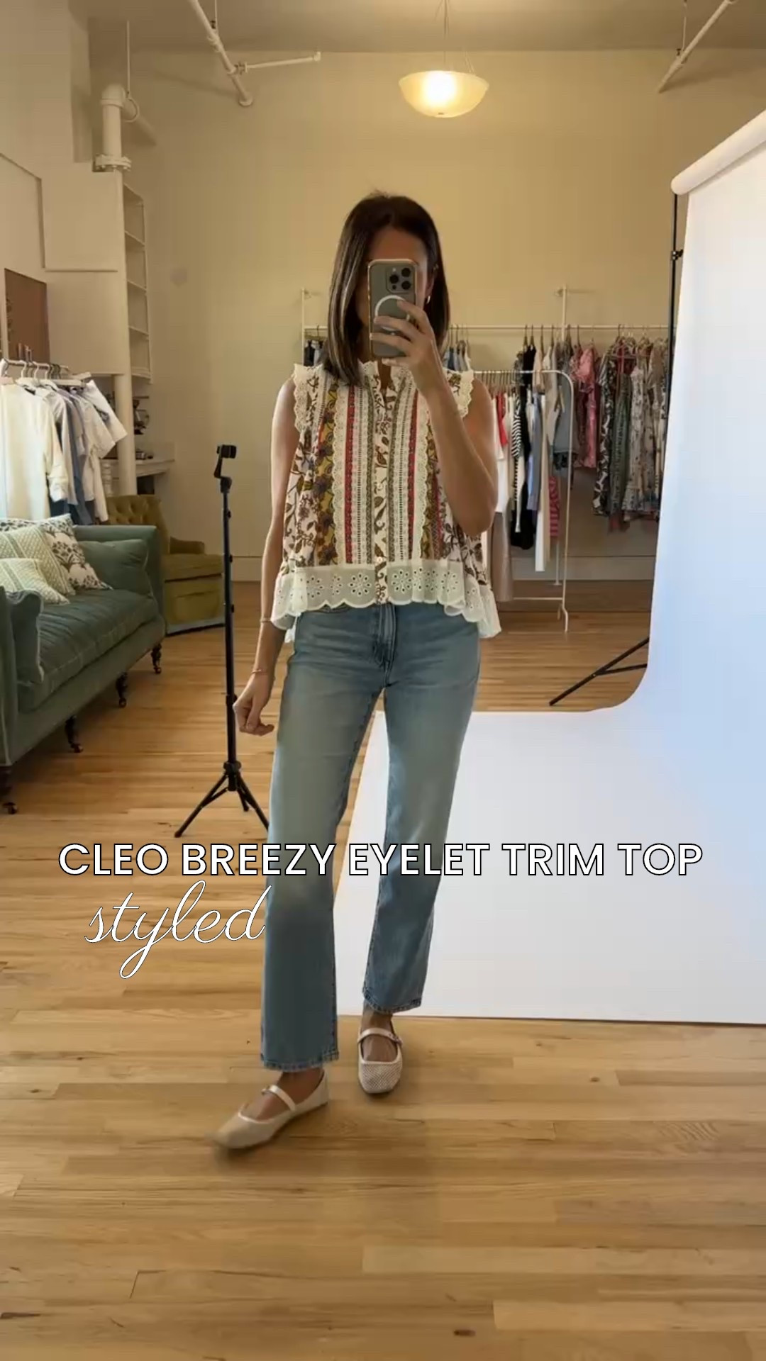 Necklace, Flats and Jeans linked ✨ pairs well with our NEW! Cleo Breezy Eyelet Trim Top > shopteddyrose.com

#LTKootd #LTKSeasonal #LTKBeauty