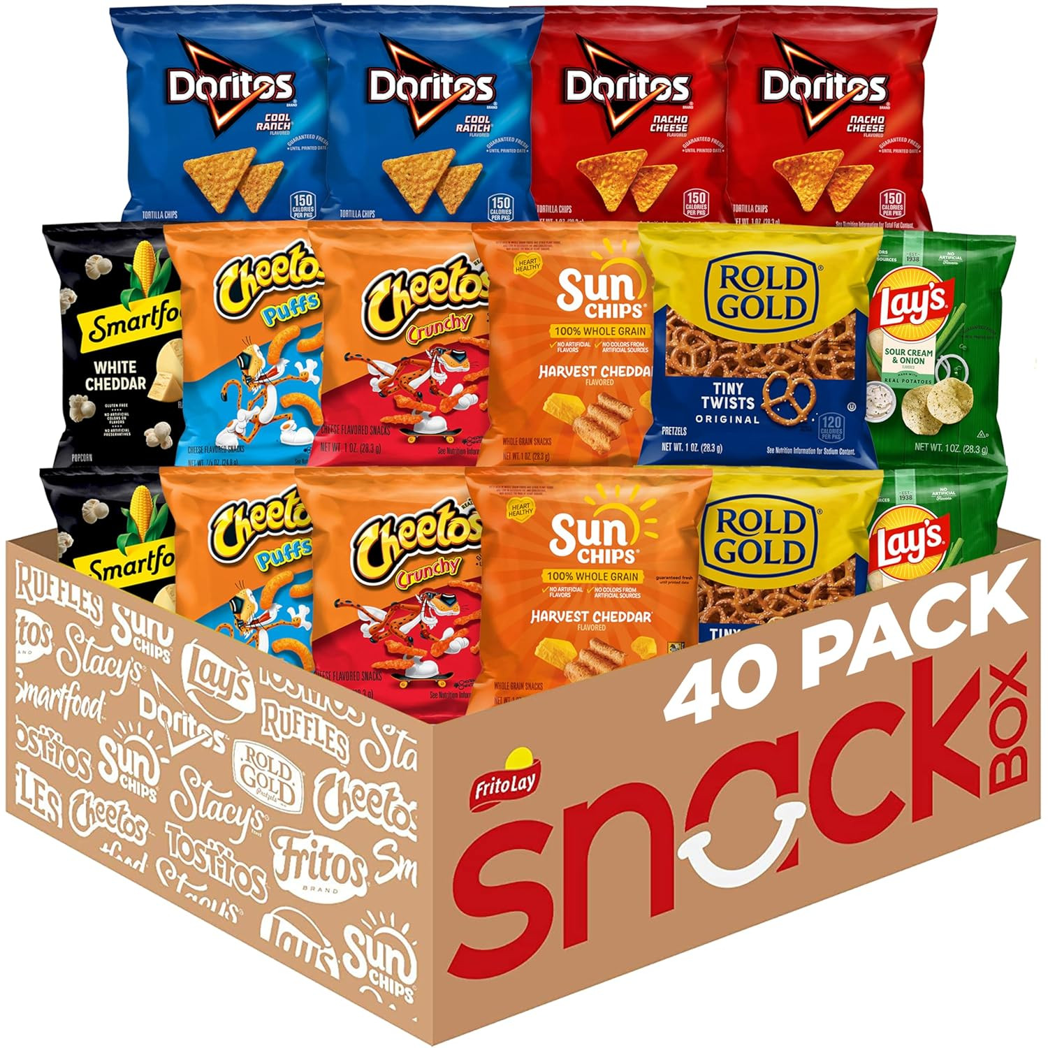 Frito-Lay Fun Times Mix Variety Pack, 40 Count | Amazon (US)