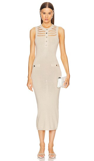 by Marianna Amarae Midi Dress in Cream | Revolve Clothing (Global)