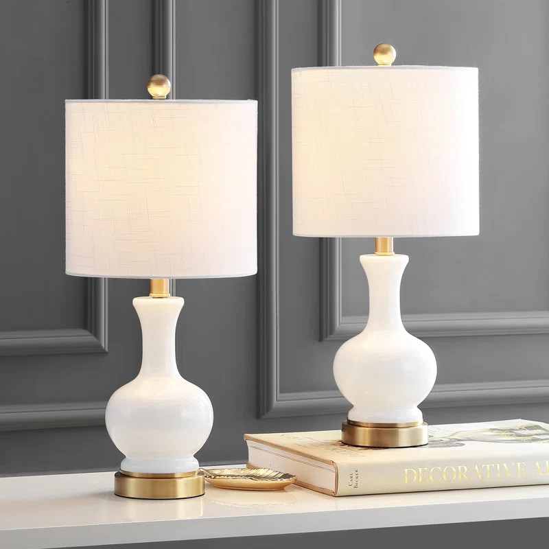 Everly Quinn Hillsville 22" Table Lamp Set & Reviews | Wayfair | Wayfair North America