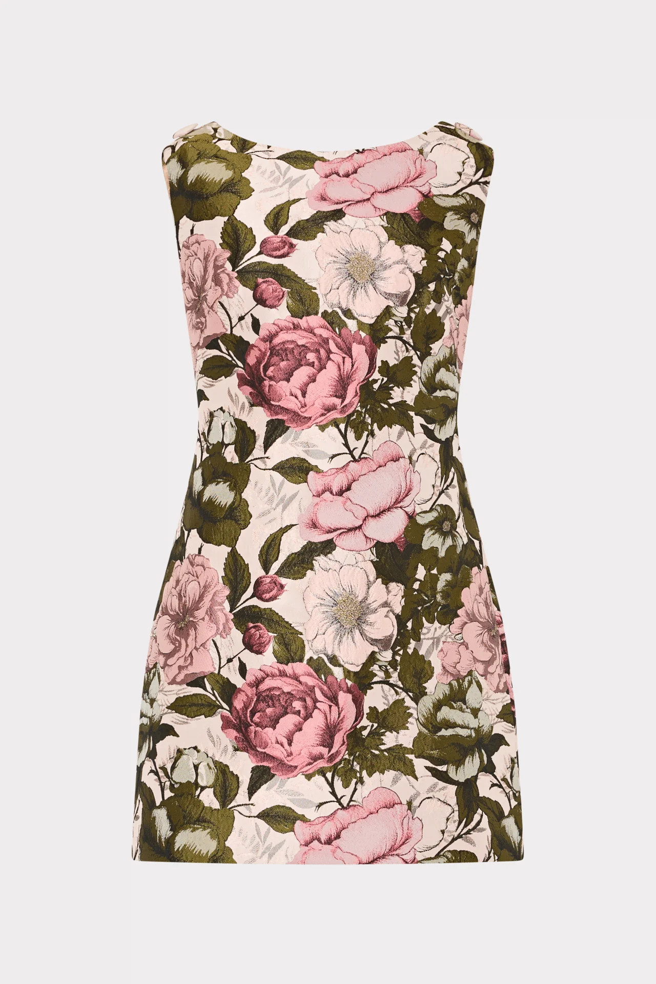 Lane Floral Jacquard Mini Dress | MILLY