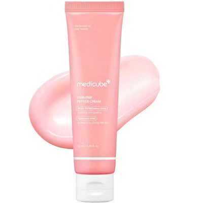 Medicube PDRN Pink Peptide Cream Hyaluronic Moisturizing Creme (1.69 oz) Cream to deeply hydrate, brighten, and improve your skin | Target
