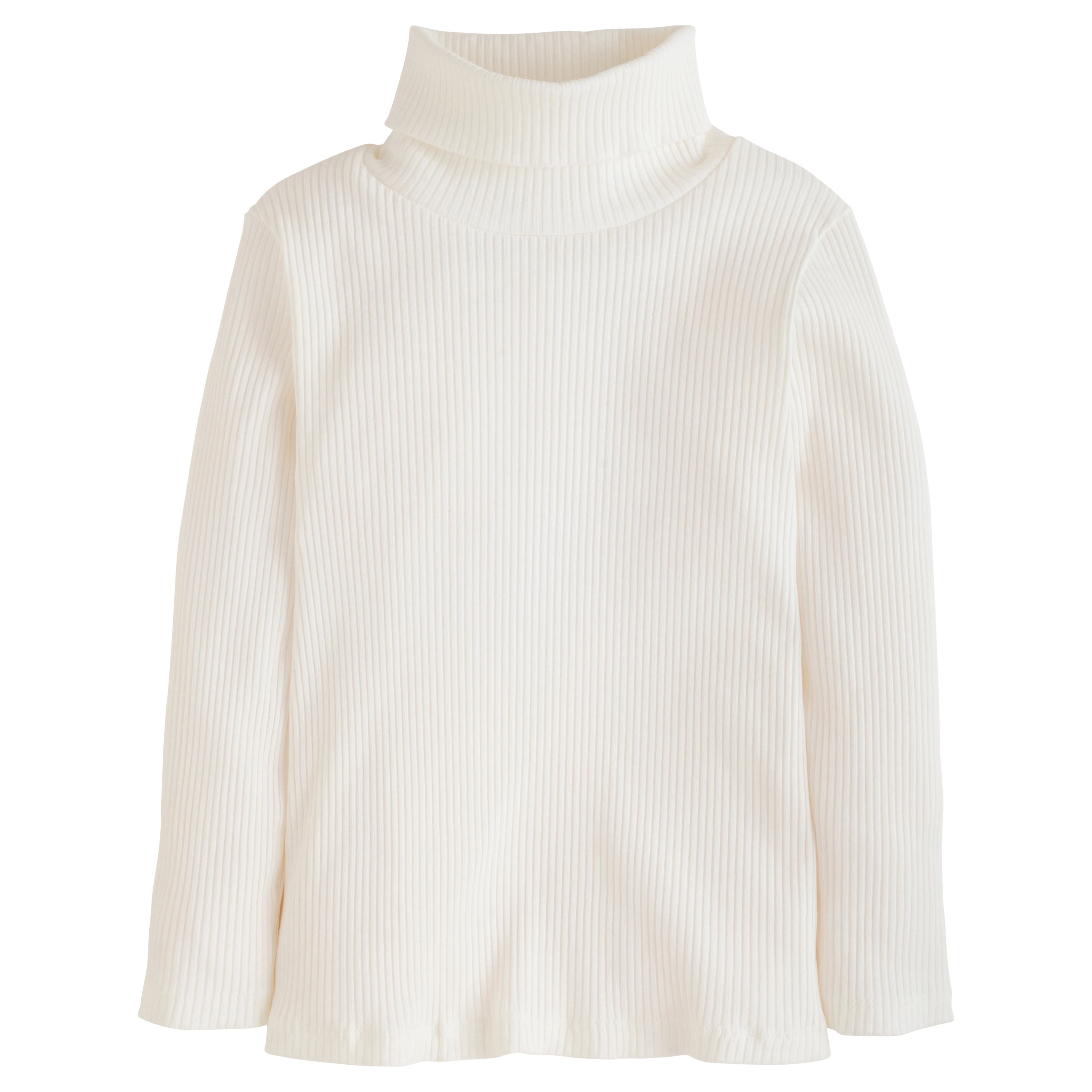 Ribbed Ivory Turtleneck - Boy's and Girl's Clothing | Little English