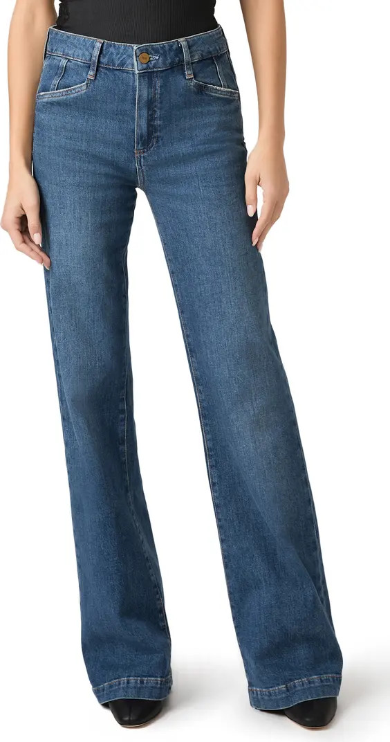 PAIGE Leenah High Waist Wide Leg Jeans | Nordstrom | Nordstrom