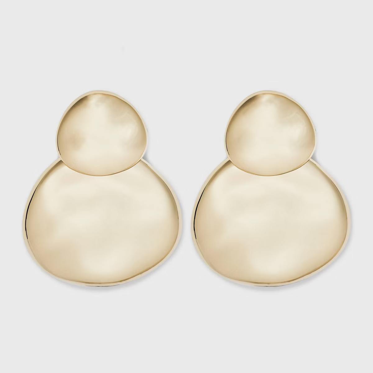 Round Drop Earrings - A New Day™ Gold | Target