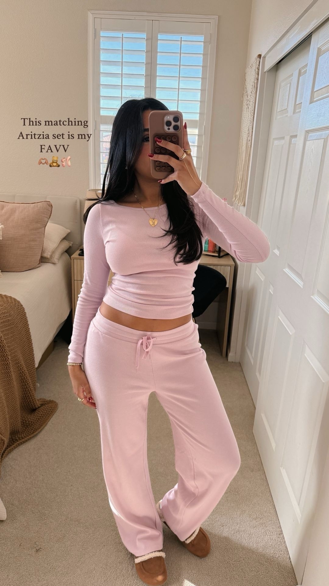 Small top + medium bottoms! 