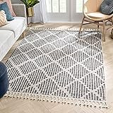 Well Woven Cenadora Gray Moroccan Trellis Area Rug 3x5 (3'11" x 5'10") | Amazon (US)
