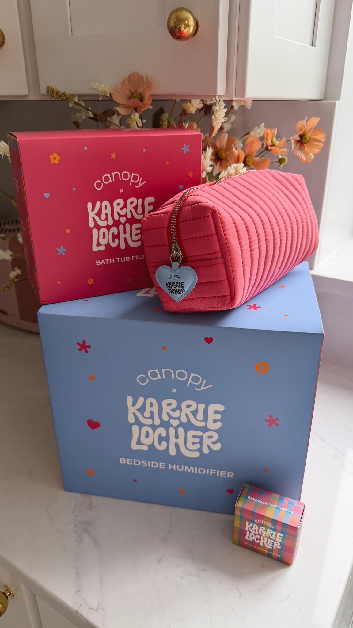 💗 The new Karrie Locher x Canopy bundle has everything for a calmer, cozier home: the Canopy humidifier, a bath tub filter, a Chill Mom aroma kit and a cute pouch. A perfect baby shower gift and new mom must-have! ✨
#CanopyHumidifier #KarrieLocherxCanopy #CanopyBathFilter #ChillMomAromaKit #NewMomMustHaves #BabyRegistry #BabyShowerGift #BabyEssentials #NurseryEssentials #HumidifierForBaby #BathTimeRoutine #MomLife #GiftIdeas #HomeFinds #CozyHome