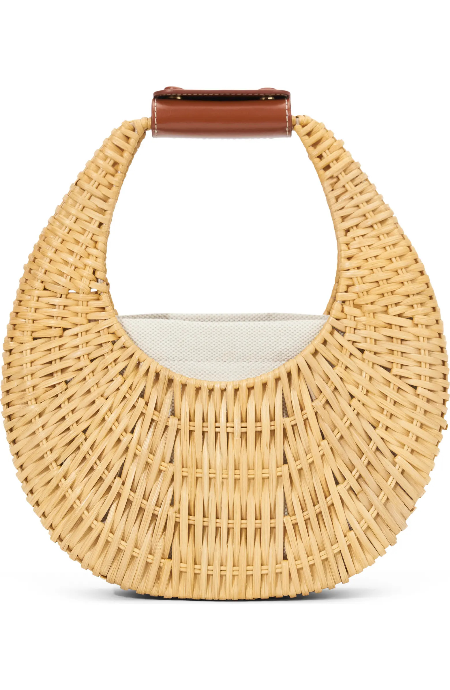 STAUD Mini Moon Wicker Bag | Nordstrom | Nordstrom