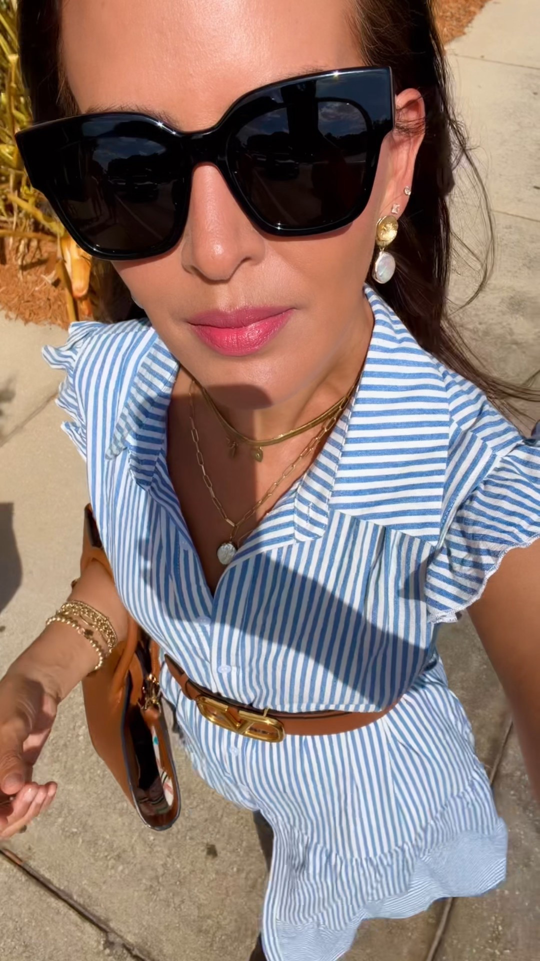 Size S in dress! Dress comes with a fabric belt. Shies tts. I’m wearing my cheek and lip product in Roly poly rosy

#LTKOver40 #LTKSeasonal #LTKSpringSale