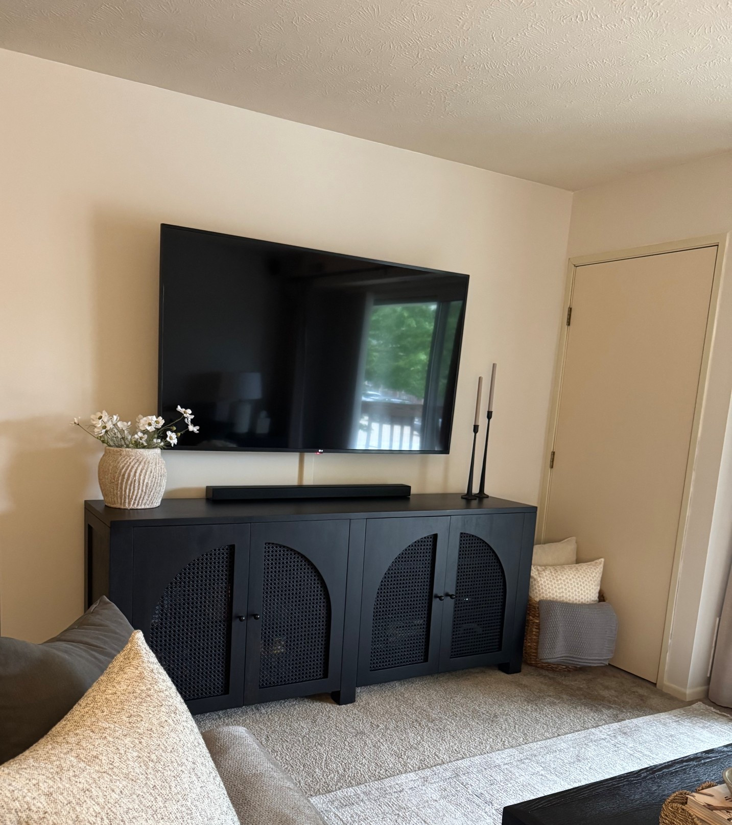 Black sideboard, islay sideboard, lulu and Georgia, wayfair, concrete vase, black candlesticks, black tv console, black tv sideboard 

#LTKSaleAlert #LTKMidsize #LTKHome