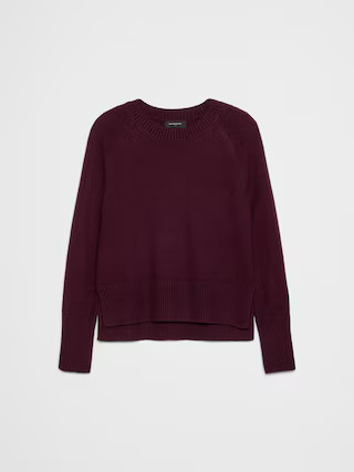 Perfectly Soft Crew-Neck Sweater | Banana Republic Factory