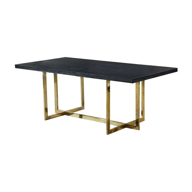 Meridian Furniture Inc Elle Rectangular Dining Table | Walmart (US)