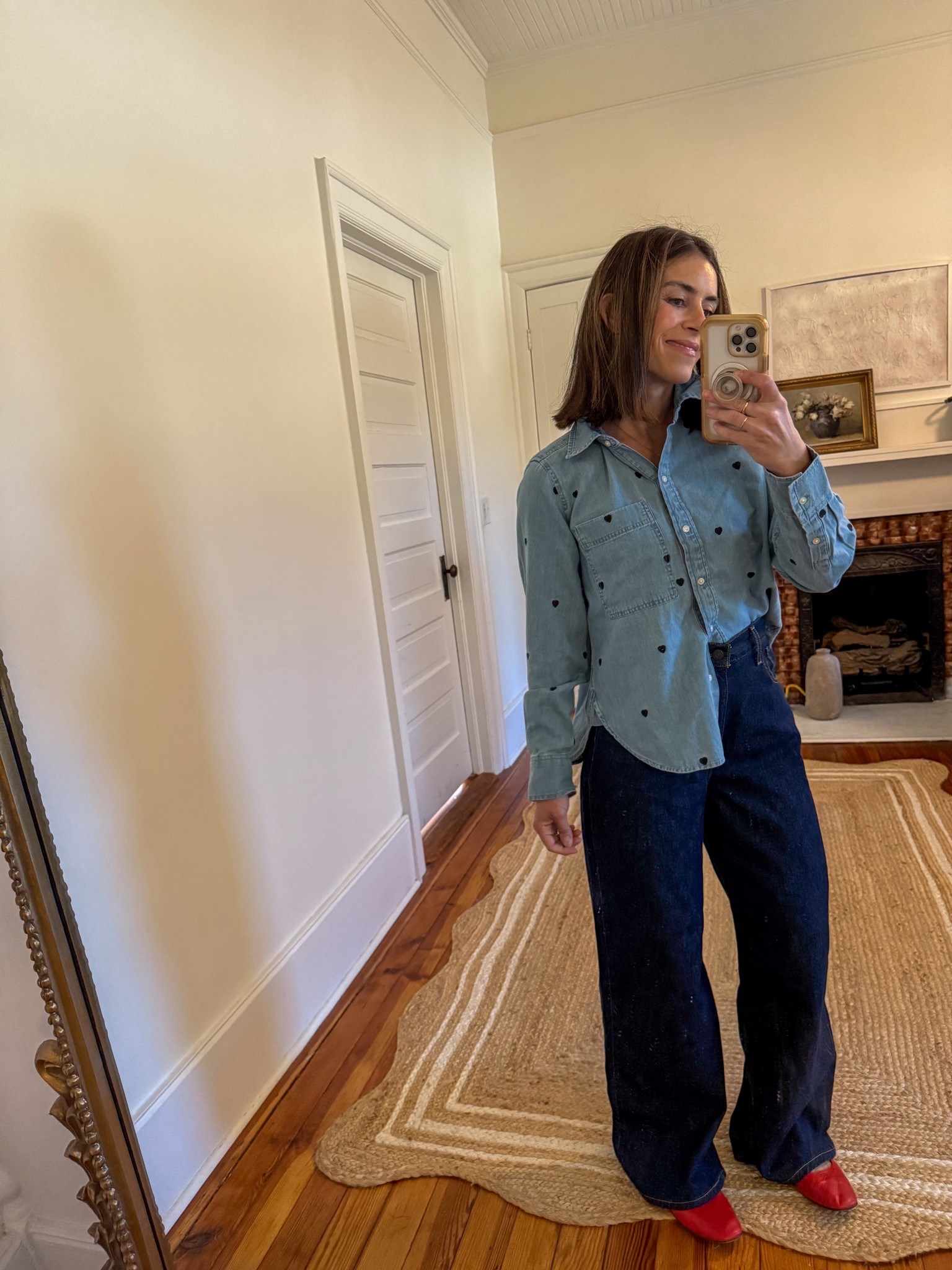 Walmart , target 
Small in shirt 

#LTKSeasonal #LTKgrwm #LTKootd