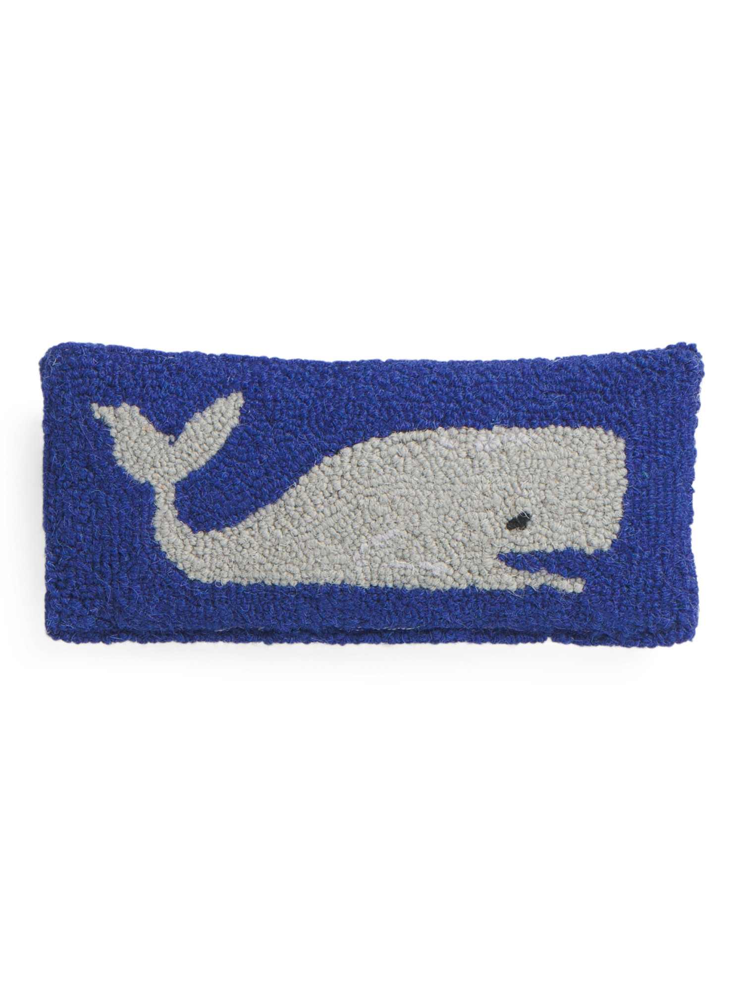 12x5 Wool Blend Hand Hooked Whale Pillow | Home | Marshalls | Marshalls