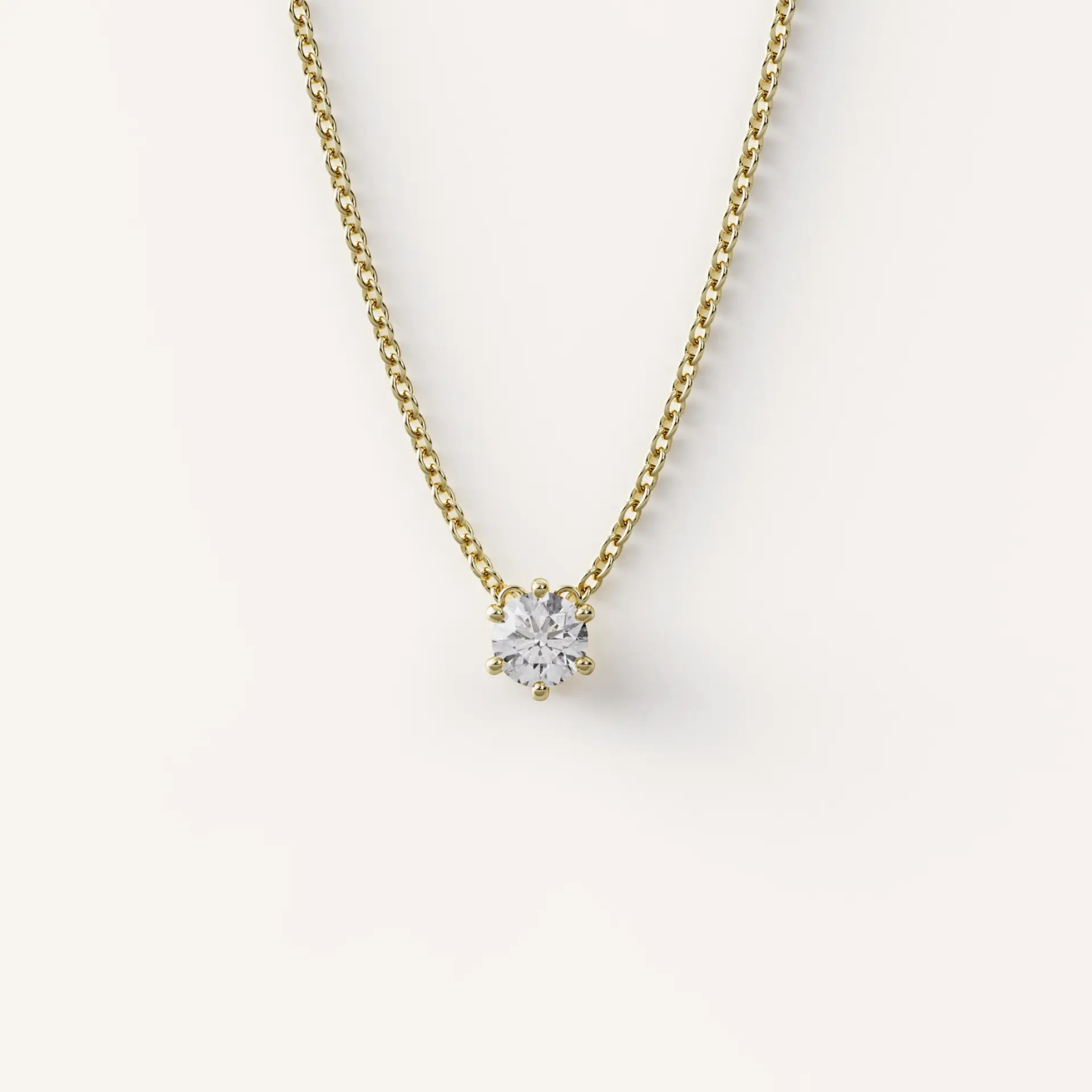 Solitaire Necklace | Olive Ave Jewelry