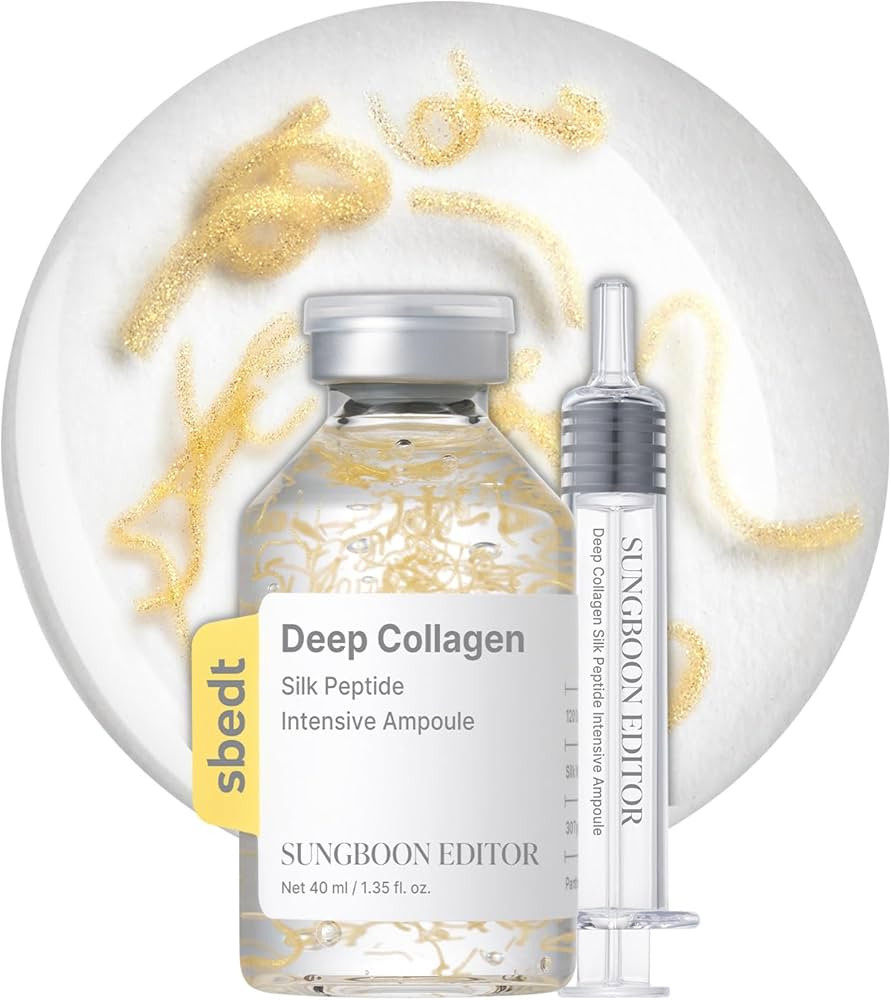 SUNGBOON EDITOR Collagen Silk Peptide Intensive Ampoule | Copper Peptides Serum for Face with Col... | Amazon (US)