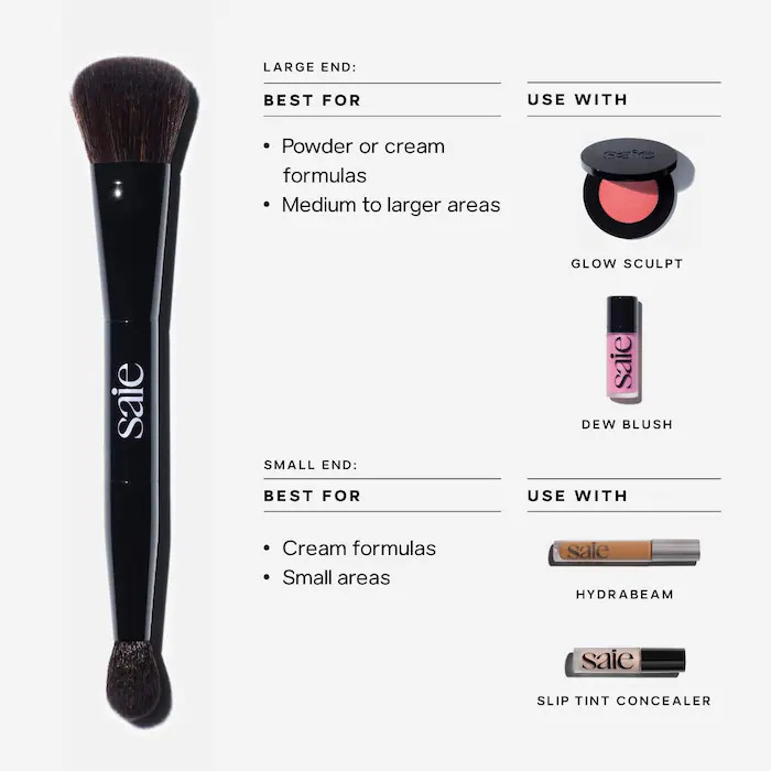 The Double-Ended Sculpting Brush | Sephora (US)