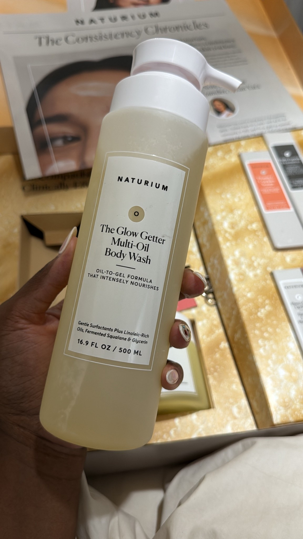 The glow getter multi-oil body wash 

#LTKTravel #LTKFamily #LTKBeauty