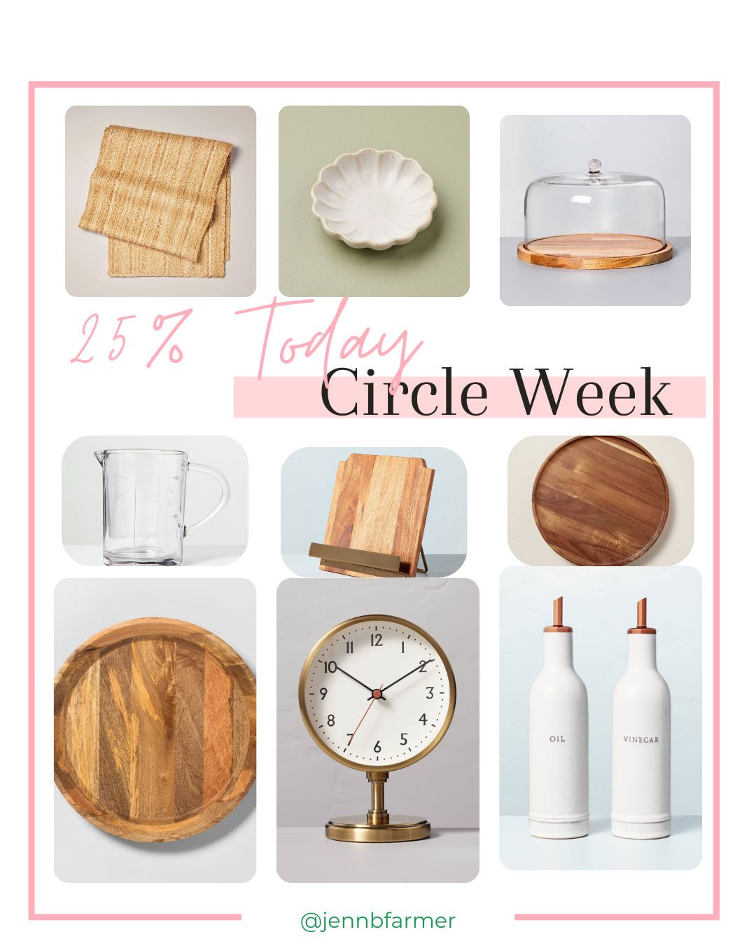 Some of my Favorite Hearth & Hand 25% off TODAY ONLY  as a Daily Deal for Circle Week!!!!

#LTKHome #LTKxTarget #LTKSaleAlert