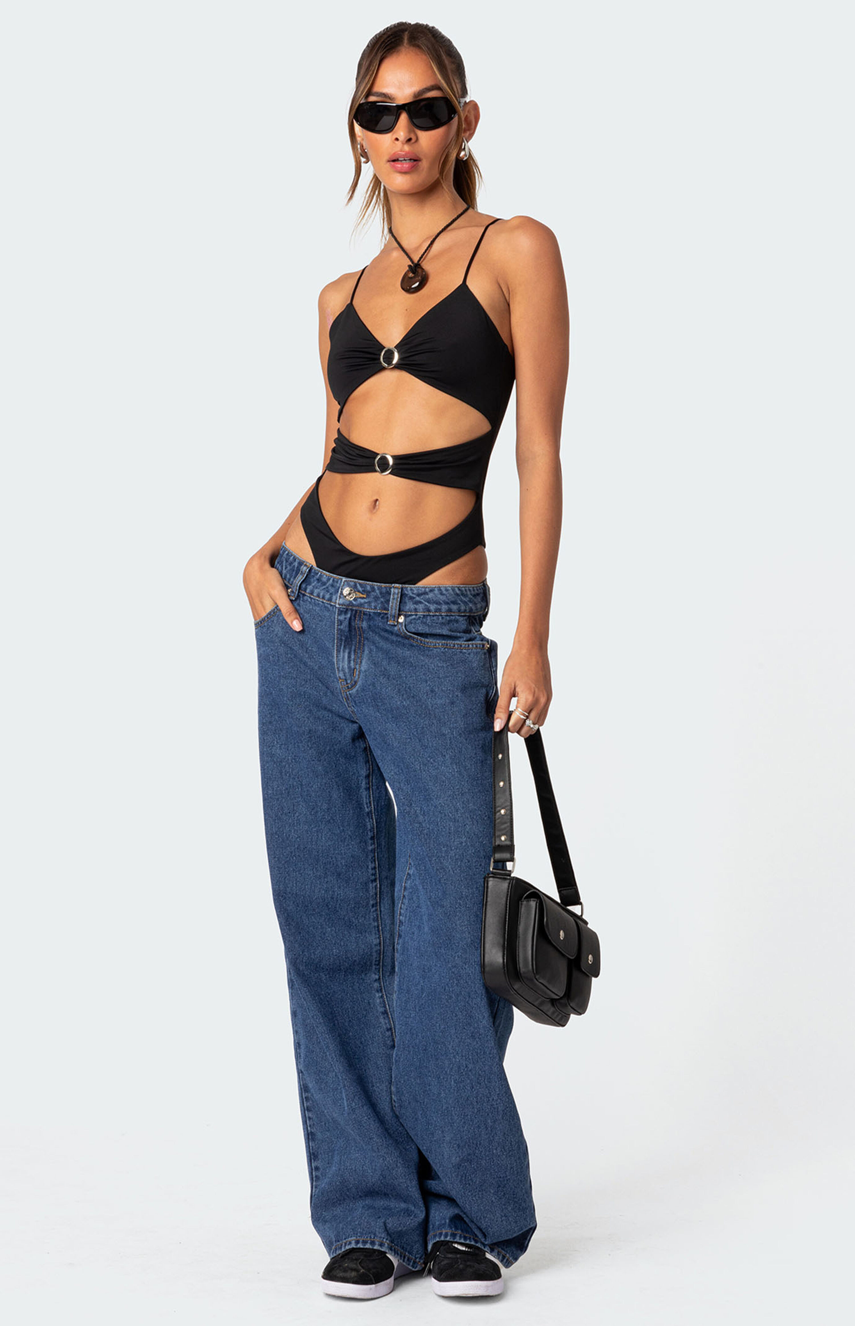 Edikted Amethyst Cut Out Bodysuit | PacSun