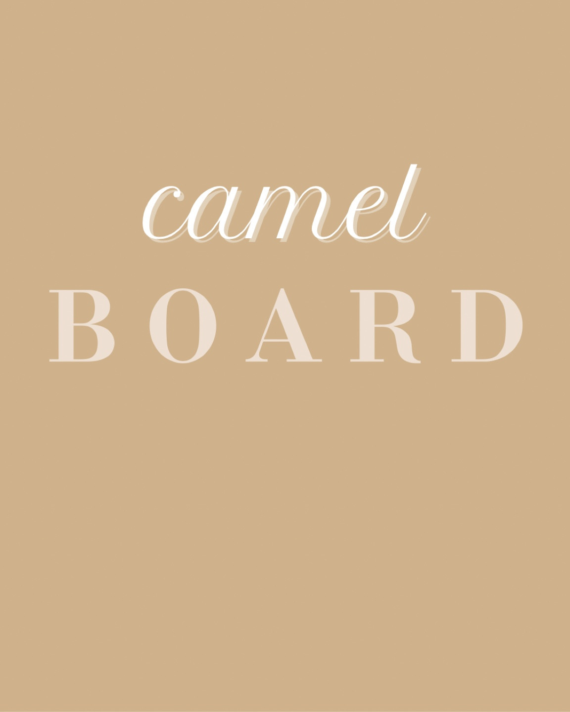 Beige / camel / cognac

Lieben wir alle! 