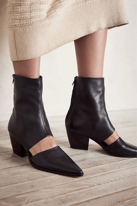 Absolutely in love with these cutout boots 🖤

Unique black boots,  boots 2022, boots trends, cute black boots, black boots, black ankle boots, cool ankle boots, cool booties, edgy boots, edgy booties, boots with edge, cutout ankle boots

#LTKstyletip #LTKSeasonal #LTKshoecrush