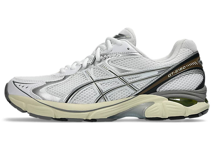 GT-2160 | Unisex | White/Soft Yellow | Sportstyle Shoes | ASICS United States | ASICS (US)