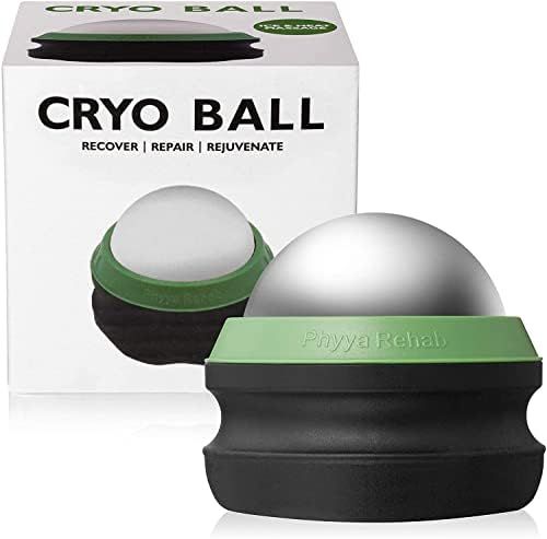 Phyya Rehab Cold Massage Roller Ball - Massage Ball - Ice Roller - Cold Therapy - Roller for Musc... | Amazon (US)